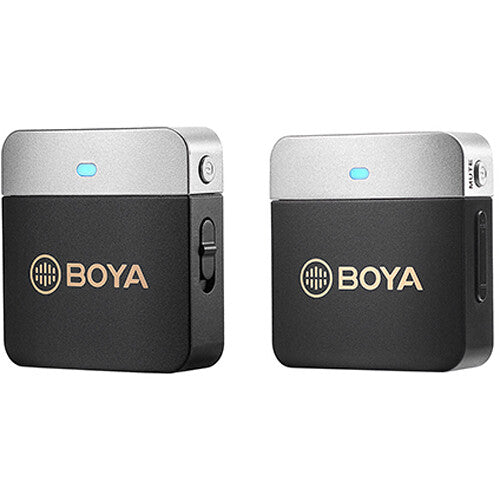 BOYA BY-M1V1 Wireless Microphone System for Cameras and Smartphones (2.4 GHz)