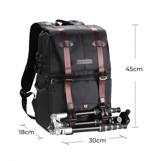 K&F Camera Backpack 20L Camera Bag Fits 15.6