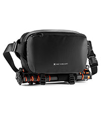 K&F Concept Alpha Camera Sling Bag 10L Photography Shoulder Bag, Compatible with Canon / Nikon / Sony Cameras / DJI Mavic Drones - Sling Bag10L Urban Wander 01 (Black )