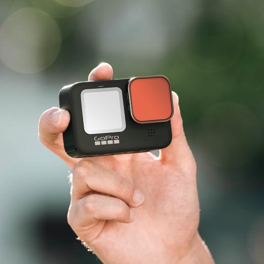GOPRO Hero 9/10/11/12/13 ND8 + ND16 + ND32 + CPL 4pcs Set Neutral Density & Polarizing Lens Filter Kit with Anti-reflection Green Film Action Camera Lens Filter Accessories