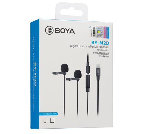 BY-M2D Microphones for iphone