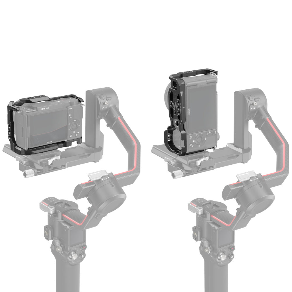smallrig Camera Cage with Grip for Sony ZV-E10
