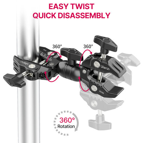 Ulanzi R096 Double Super Clamp