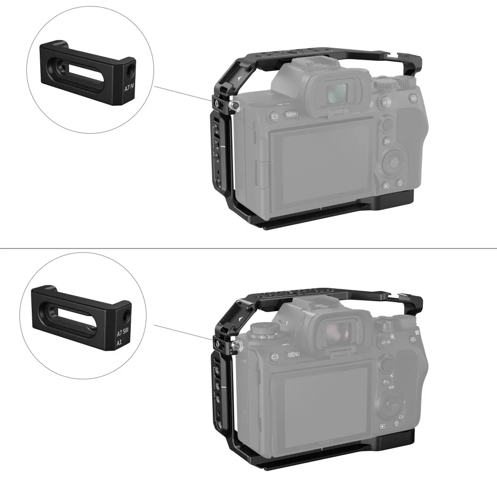 SmallRig Basic Cage Kit for Sony Alpha 7R V / Alpha 7 IV / Alpha 7S III