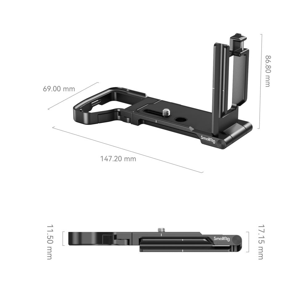 smallrig Foldable L-Shape Mount Plate for Sony Alpha 7 V / Alpha 7R V / Alpha 7 IV / Alpha 7S III
