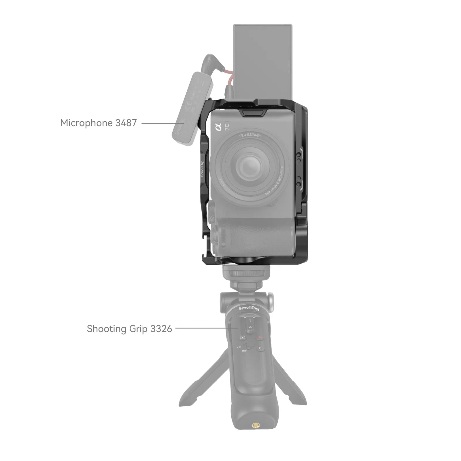 SmallRig Cage Kit for Sony Alpha 7 C II / Alpha 7 CR
