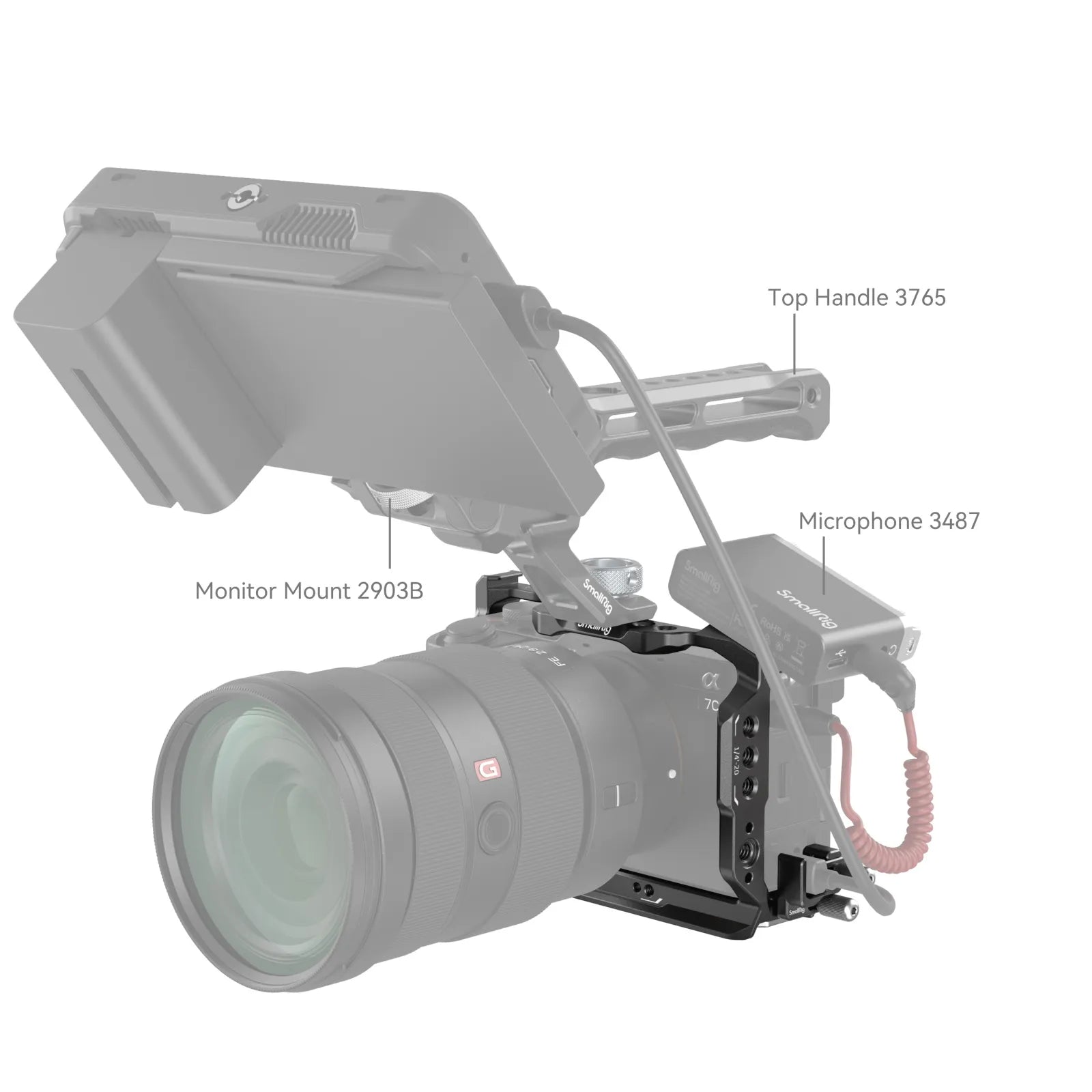 SmallRig Cage Kit for Sony Alpha 7 C II / Alpha 7 CR