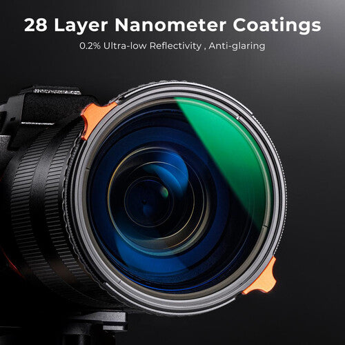 K&F Nano-X Series 2-in-1 Variable ND ( ND4-64 ) & CPL Filter (2 to 6-Stop)
