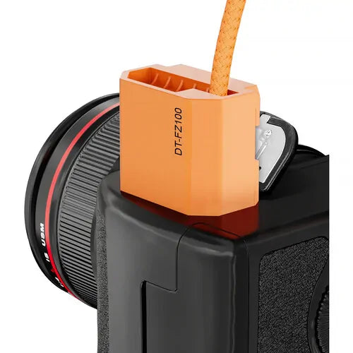 ZGCINE USB-C PD to Sony NP-FZ100 Dummy Battery with Braided Wire 23.6″ (PD-FZ100)