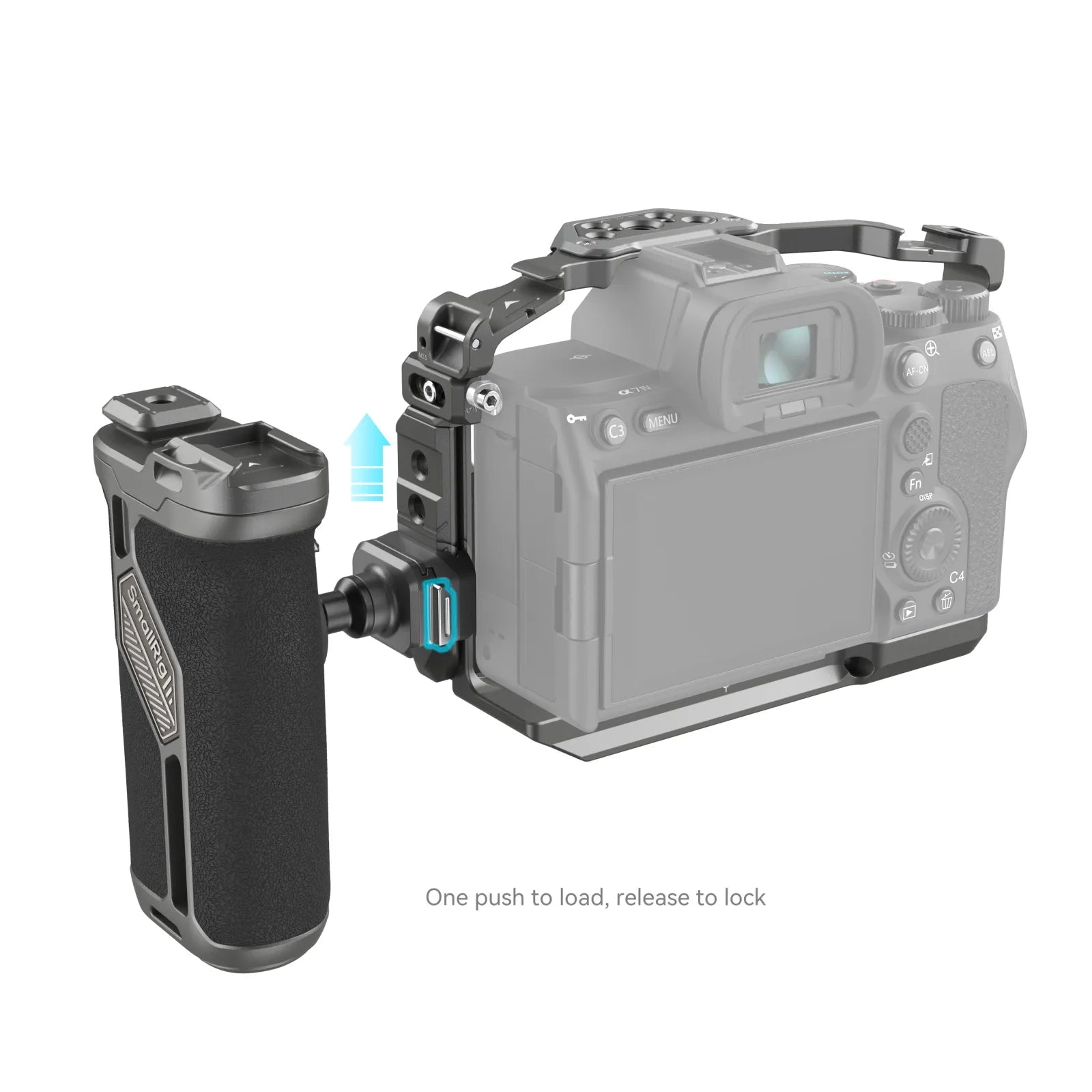 SmallRig HawkLock Quick Release Advanced Cage Kit for Sony Alpha 7R V / Alpha 7 IV / Alpha 7S III