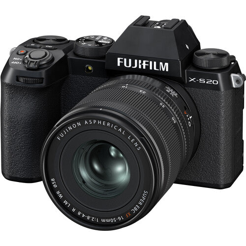 FUJIFILM X-S20 Mirrorless Camera with 16-50mm f/2.8-4.8 Lens
