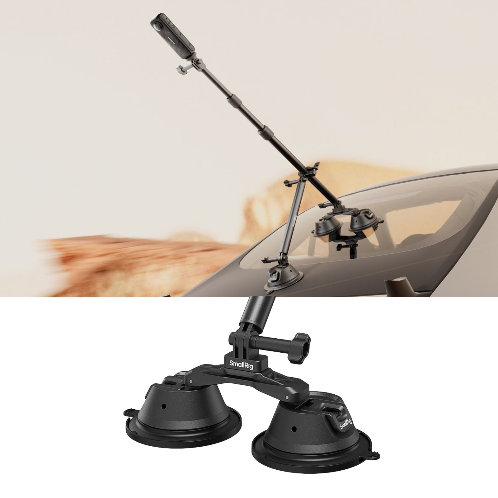Camera Suction Cup Car Mount Kit for Panoramic Shooting