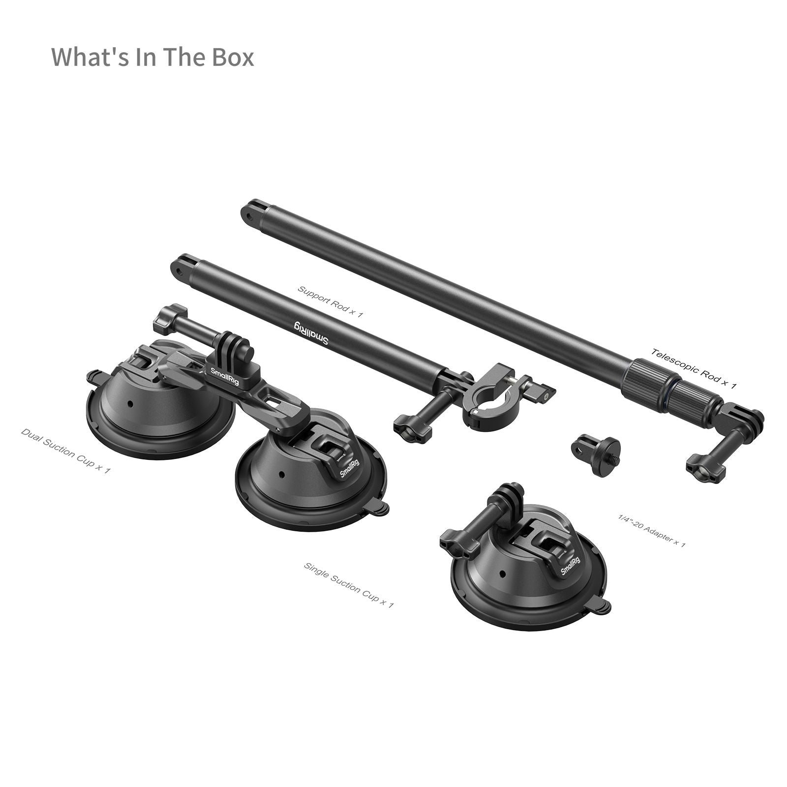Camera Suction Cup Car Mount Kit for Panoramic Shooting