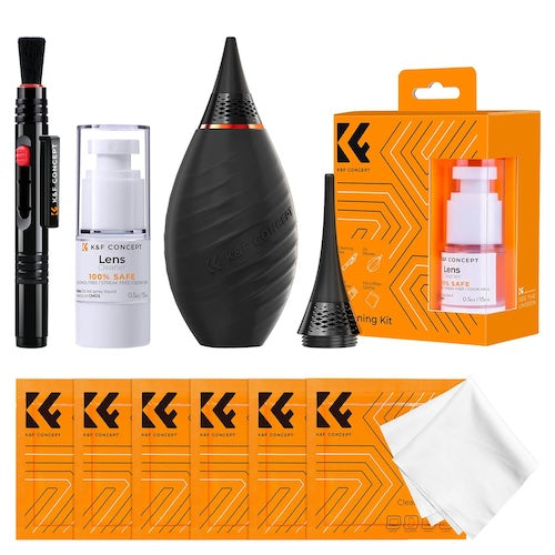K&F Concept 9 in 1 Professional Camera Lens Cleaning Kit for Optical Equipment