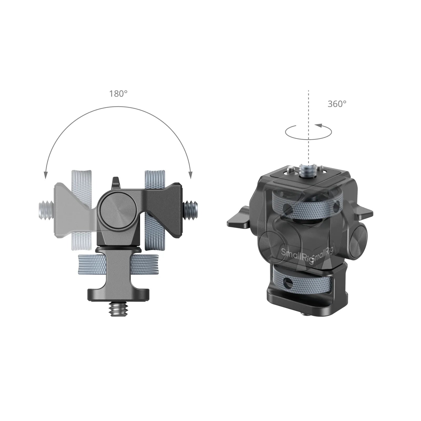 SmallRig Swivel and Tilt Adjustable Monitor Support with 1/4