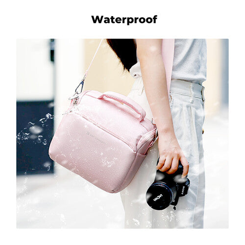 K&F Concept Camera Sling Bag (Pink, 5L)