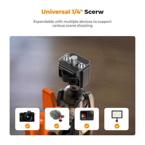 K&F Concept MS13 Multifunctional Super Clamp with Ball Head Magic Arm (KF31.083)