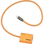 ZGCINE USB-C PD to Sony NP-FW50 Dummy Battery Cable braided wire (PD-FW50)