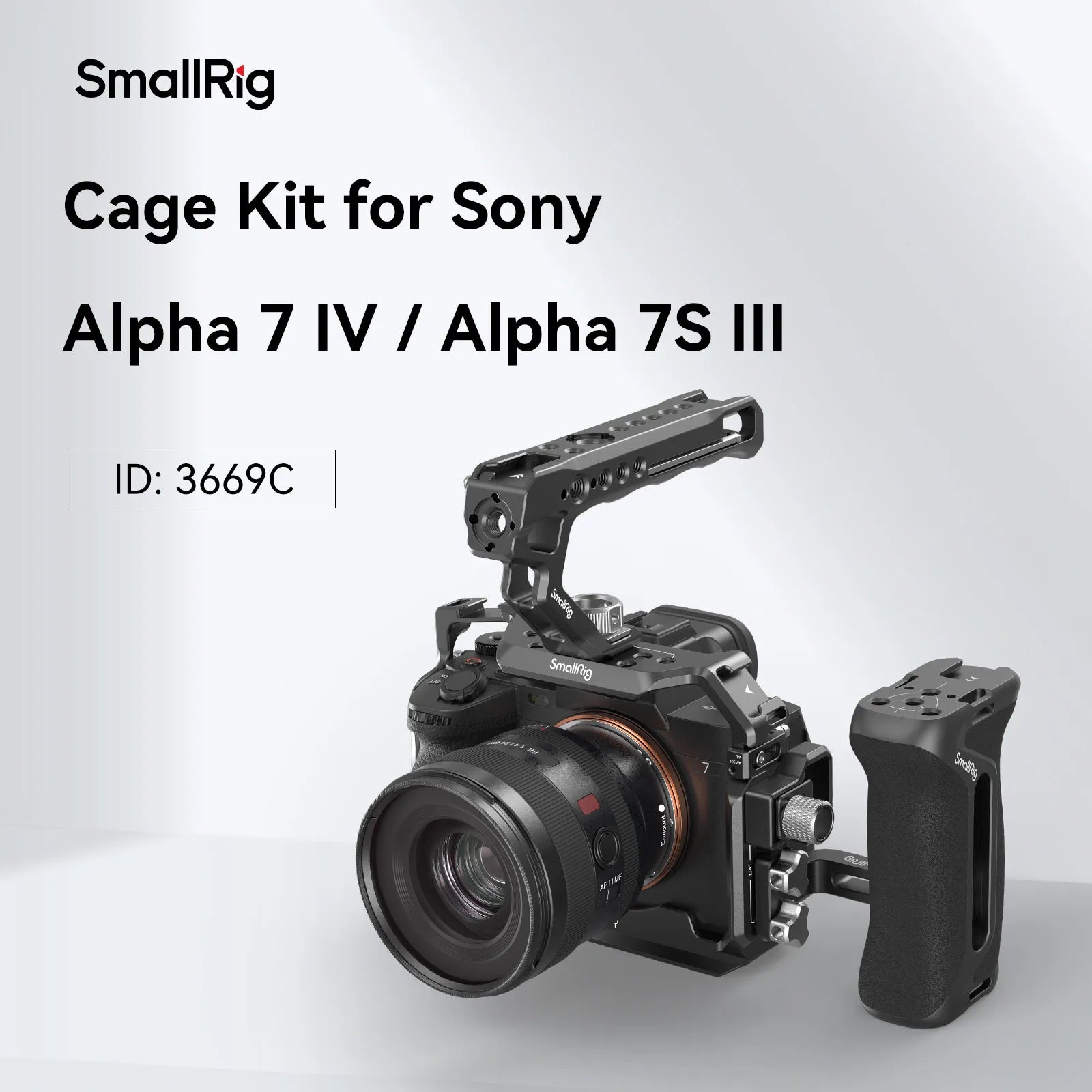 SmallRig Advanced Cage Kit for Sony Alpha 7R V / Alpha 7 IV / Alpha 7S III