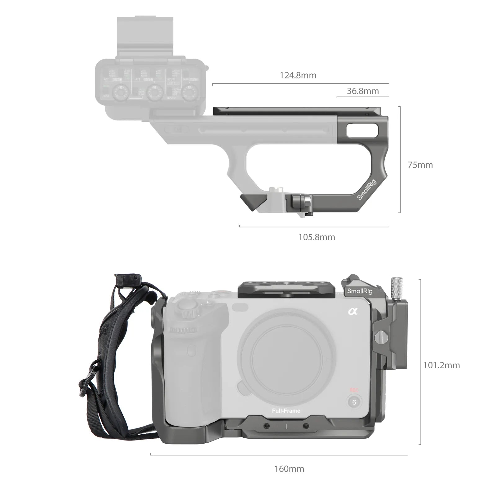 SmallRig HawkLock Quick Release Advanced Cage Kit for Sony FX3 / FX30
