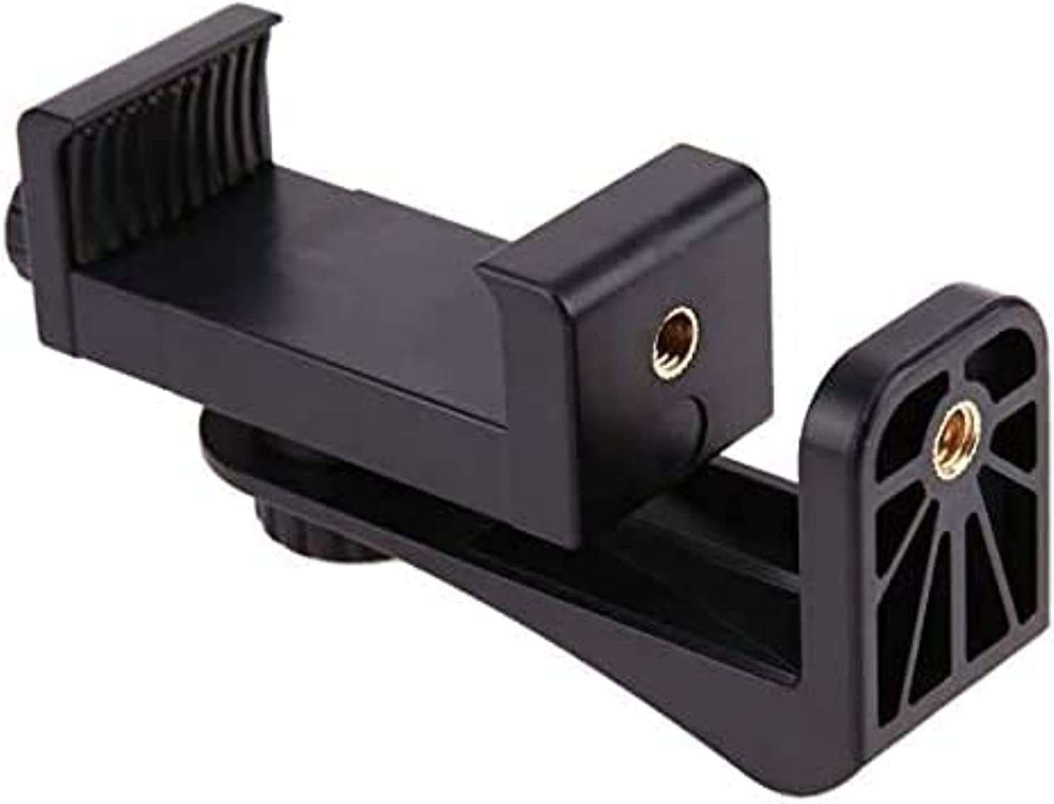 Degree Rotating Plastic Mobile Clamp with 360 Lock (Black)