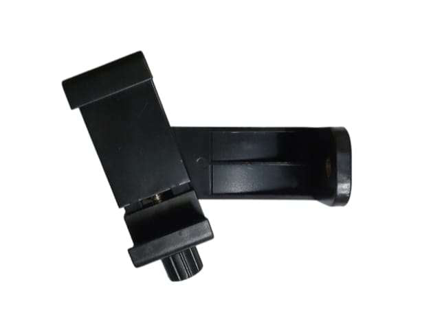 Degree Rotating Plastic Mobile Clamp with 360 Lock (Black)