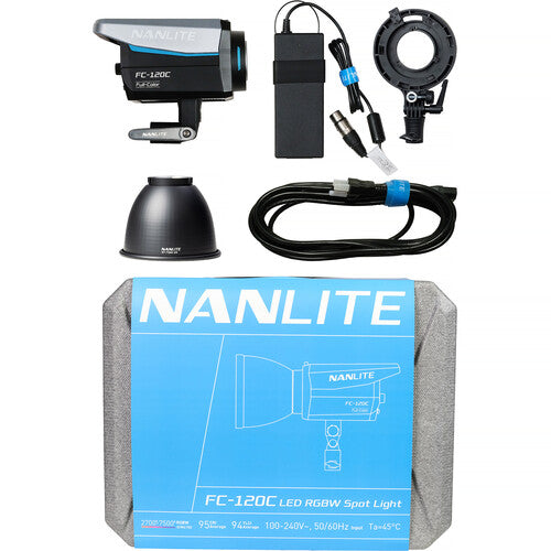 Nanlite FC120C RGB LED Spotlight