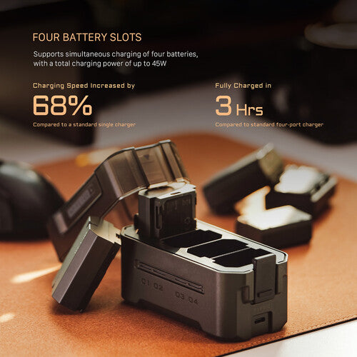 Tilta Portable Charging Station for NP-FZ100 Batteries TBC-FZ100-GN