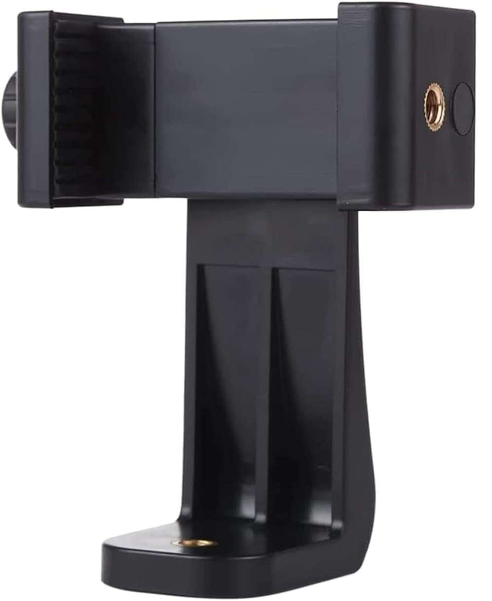 Degree Rotating Plastic Mobile Clamp with 360 Lock (Black)
