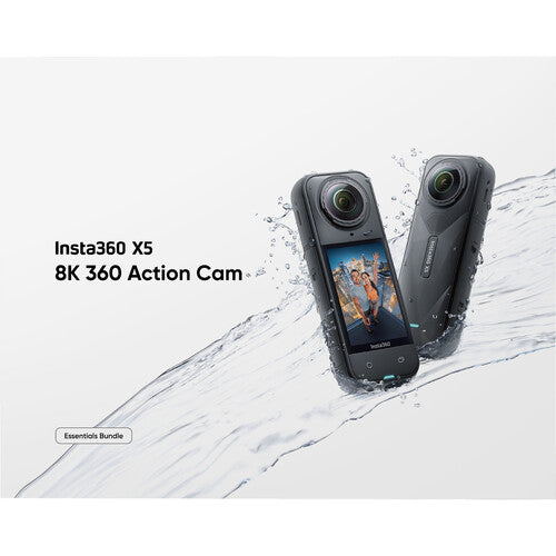 Insta360 X5 360 Action Camera Essentials Bundle - DMT Stores