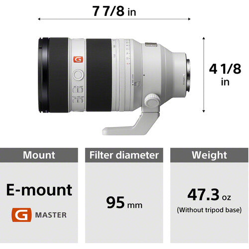 Sony FE 50-150mm f/2 GM Lens (Sony E)