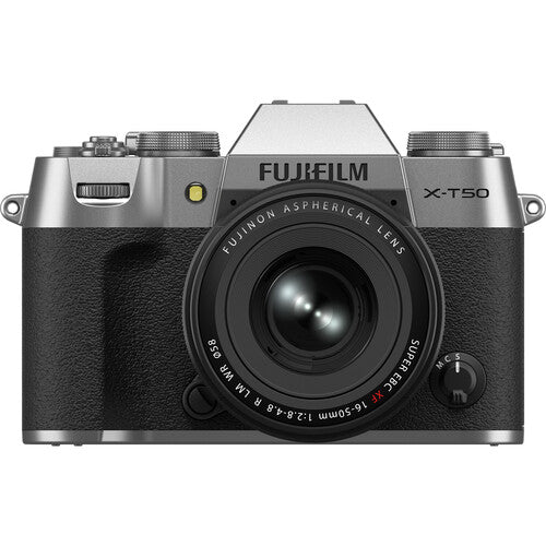 FUJIFILM X-T50 Mirrorless Camera with XF 16-50mm f/2.8-4.8 Lens