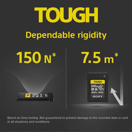 Sony 240GB CFexpress 4.0 Type A TOUGH Memory Card - DMT Stores