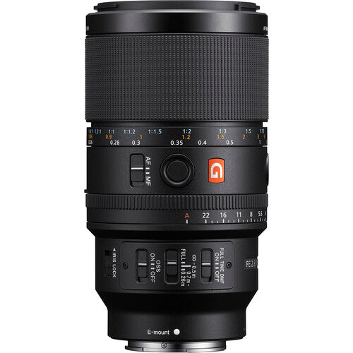 Sony FE 100mm f/2.8 Macro GM Lens (Sony E)