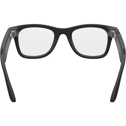 Meta Ray-Ban Wayfarer Glasses (Matte Black, Standard, Gen 2)