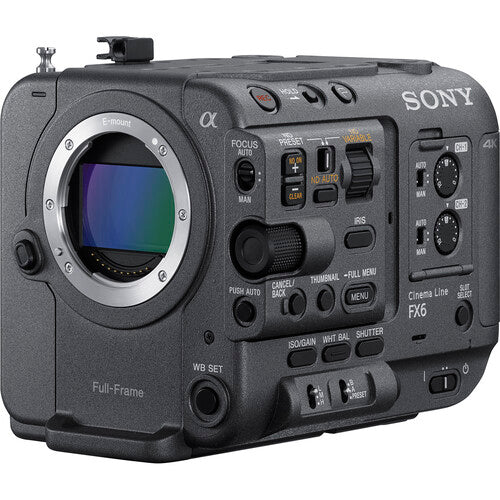 Sony FX6 Full-Frame Cinema Camera (Body Only) - DMT Stores