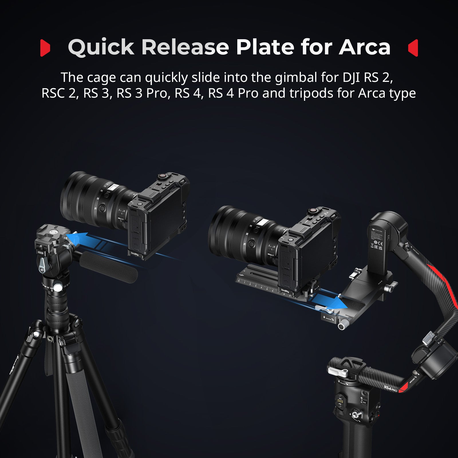 Cage Kit for Nikon ZR : Advance Cage Kit with Top and Side Handles