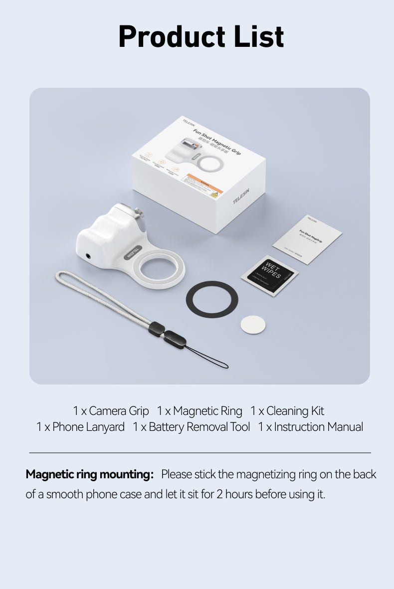 Fun Shot Magnetic Grip For Phone