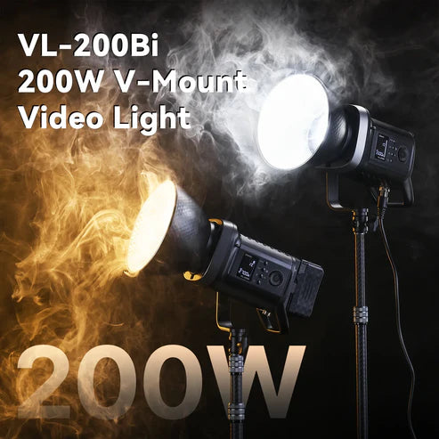 Ulanzi VL-200Bi 200W V-Mount COB Video Light