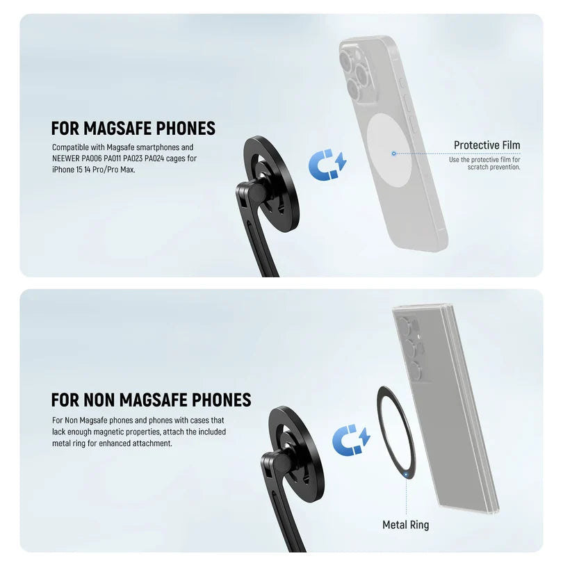 NEEWER GP-16 Magnetic Phone and action camera Neck Mount