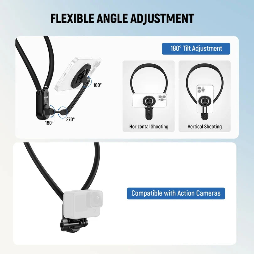 NEEWER GP-16 Magnetic Phone and action camera Neck Mount