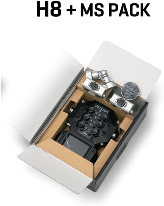 Zoom H8 + MS Pack Ltd. Edition