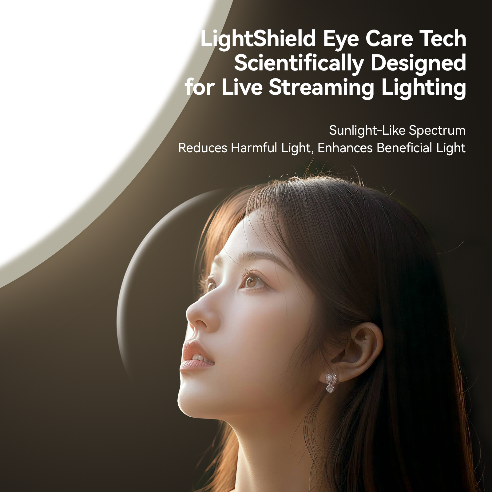 Telesin Eye Care & Beauty Fill Light