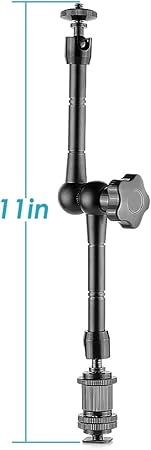 Neewer Adjustable Friction Power Articulating Magic Arm for DSLR Camera Rig/LCD/DV Monitor/LED Lights/Flash Light
