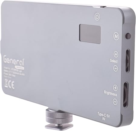 General LED36RGB Video Led Light 36W With Cable - Silver