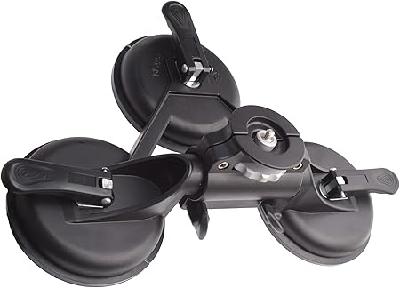 General Mb-4 Suction Cup Camera Holder For Flat Surfaces - Secure & Adjustable Mount For Photography And Videography - Black