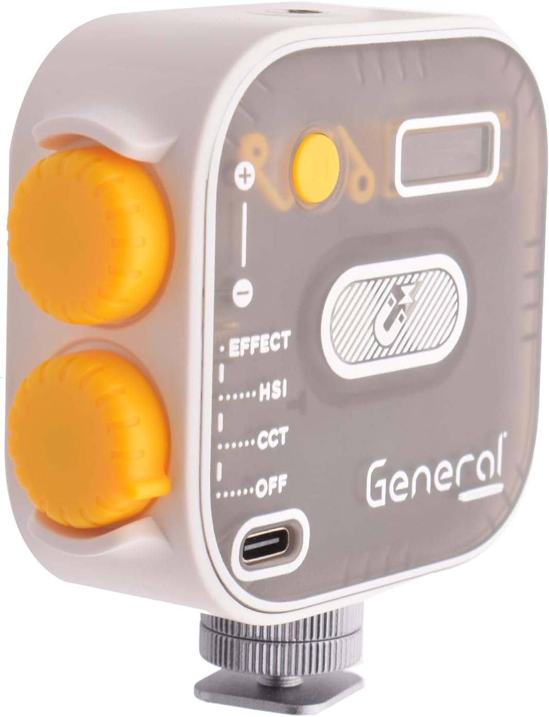 General Led6RGB Video Led Light 18W 2500K-9900K – White