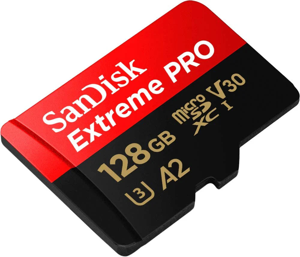 SanDisk 128GB Ultra UHS-I microSDXC Memory Card with SD Adapter