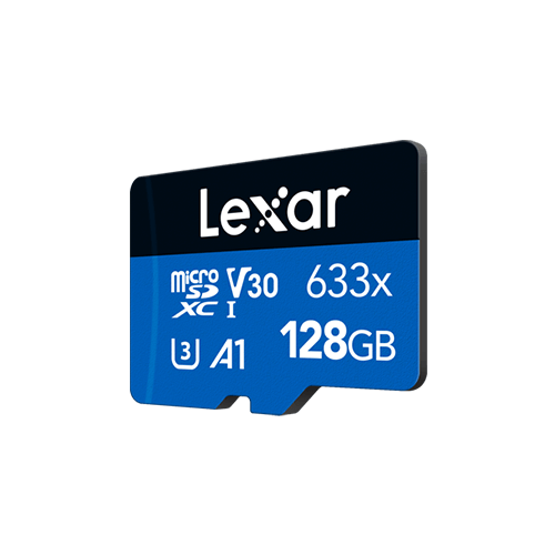 Lexar High-Performance 633x microSDHC/microSDXC UHS-I Cards