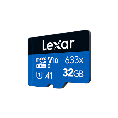 Lexar High-Performance 633x microSDHC/microSDXC UHS-I Cards